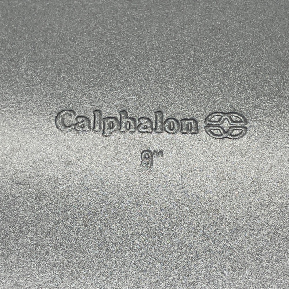 Calphalon 9 Inch Round Cake Pan Nonstick Gray Steel Bakeware 2 Inch Deep - Picture 3 of 6
